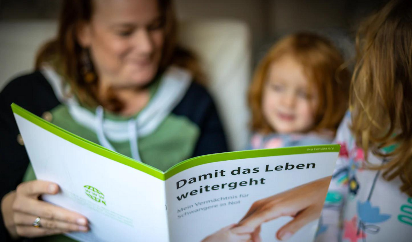 Vermächtnis für Schwangere in Not