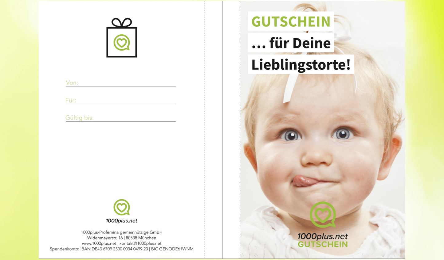 1000plus-Gutschein-Set