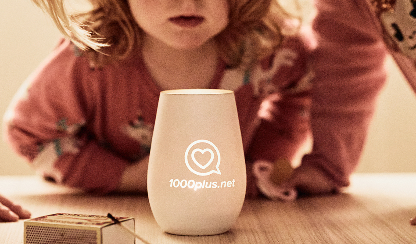 Die 1000plus-Kerze