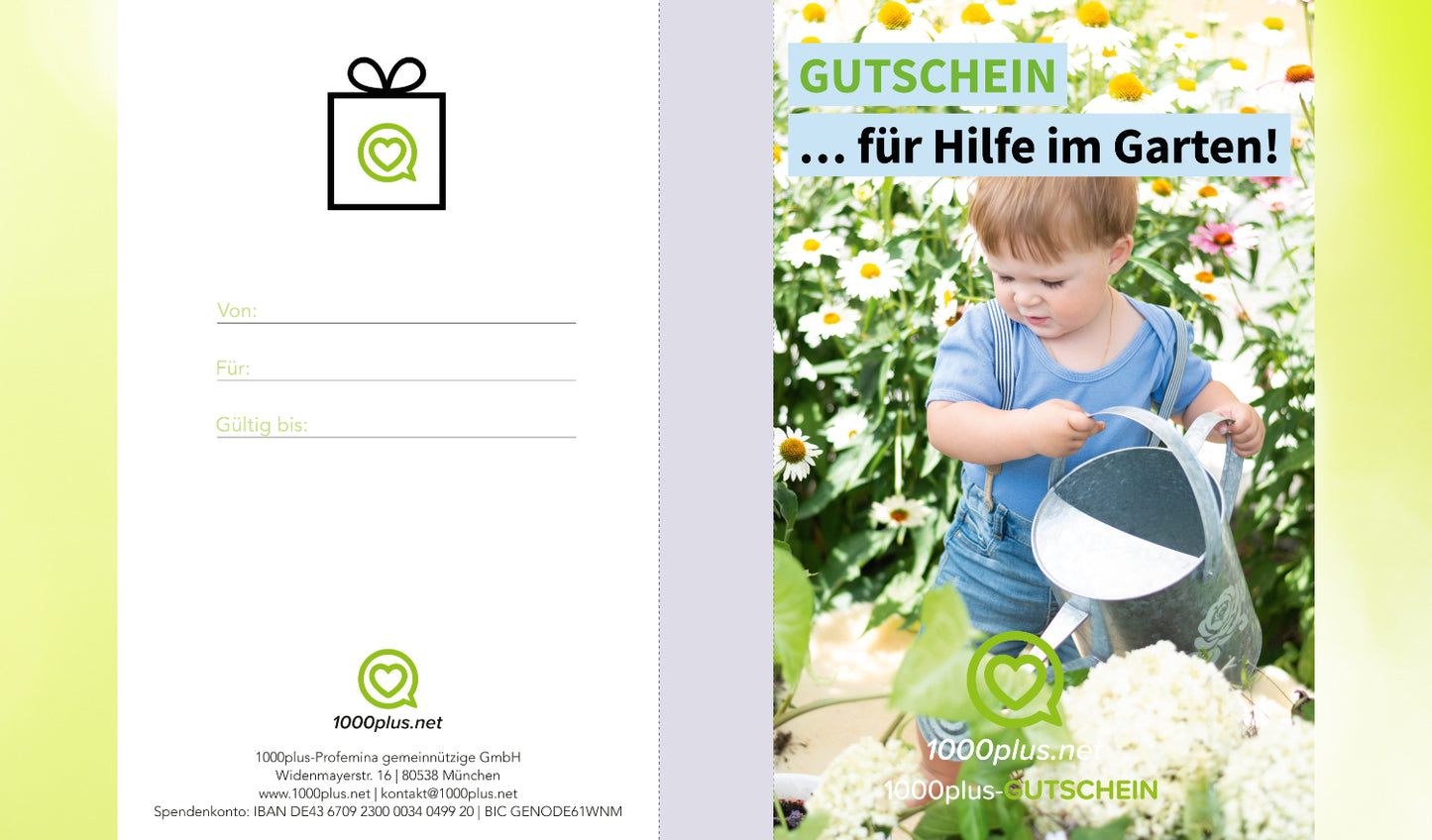1000plus-Gutschein-Set